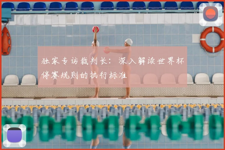 独家专访裁判长:深入解读世界杯停赛规则的执行标准