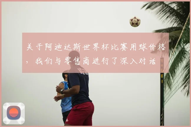 关于阿迪达斯世界杯比赛用球价格，我们与零售商进行了深入对话